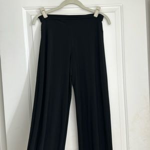 Norma Kamali wide leg jersey pant